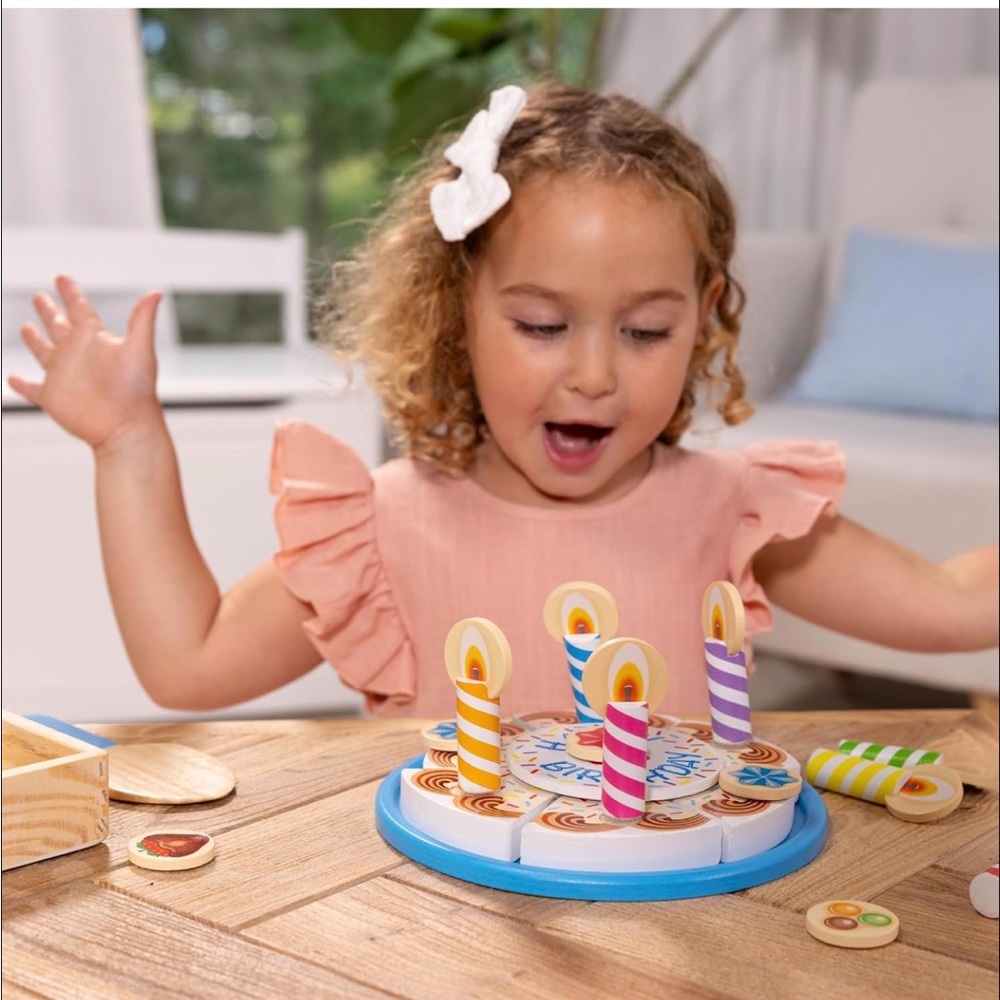 Melissa and Doug Happy Birthday play set